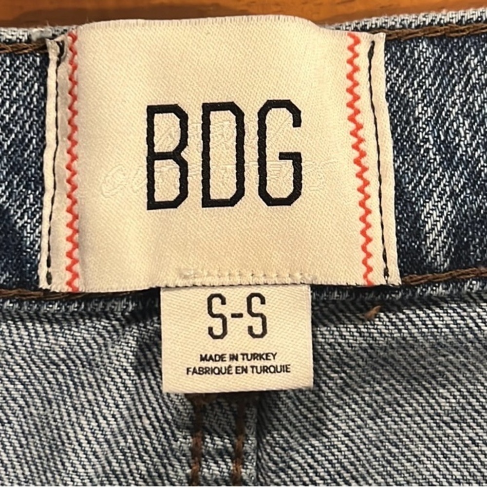 BDG urban outfitters denim carpenter maxi skirt size Small - Picture 8 of 9
